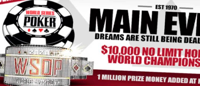 Main Event WSOP 2021